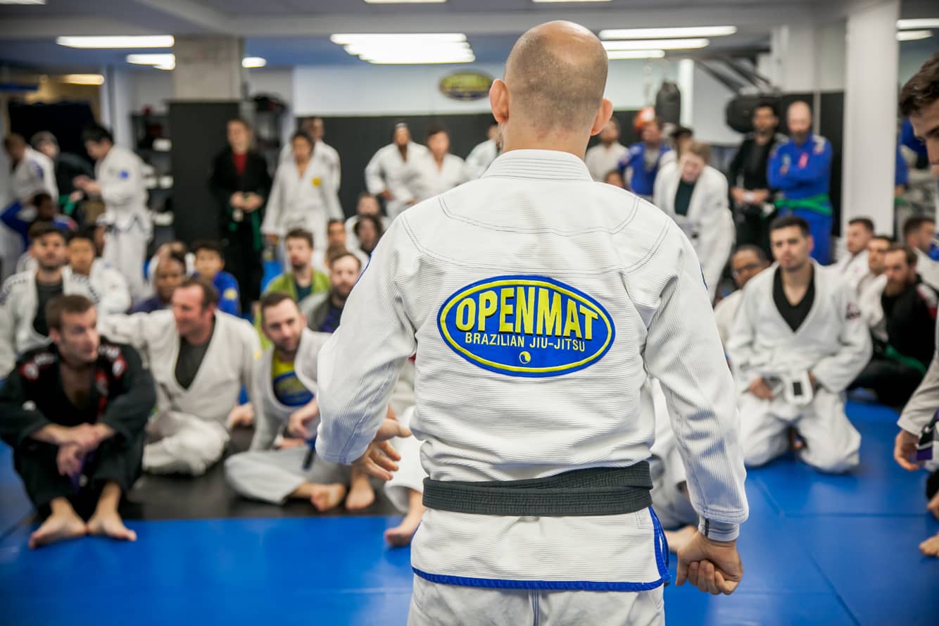 OpenMat Gi back view