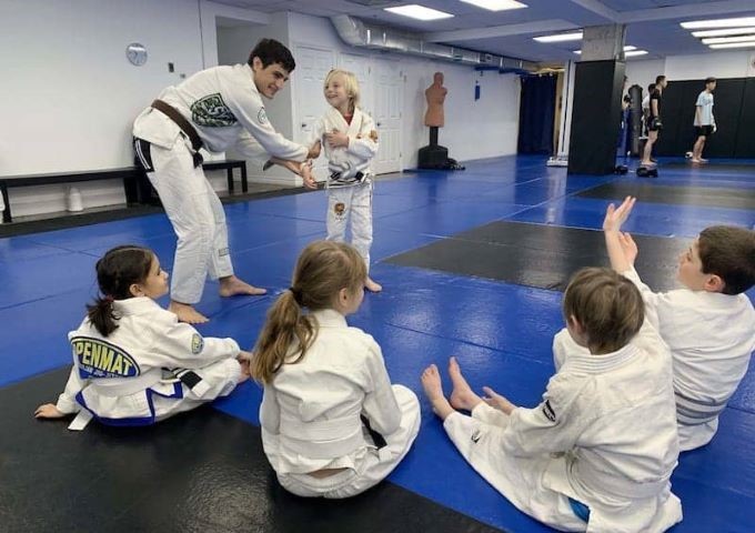 Kids BJJ class